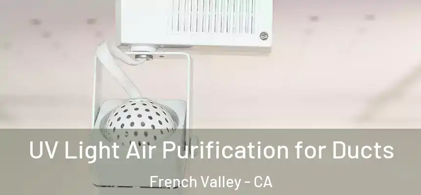  UV Light Air Purification for Ducts French Valley - CA